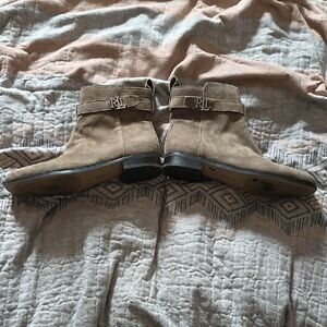 Ralph Lauren Tan Ankle Boots
